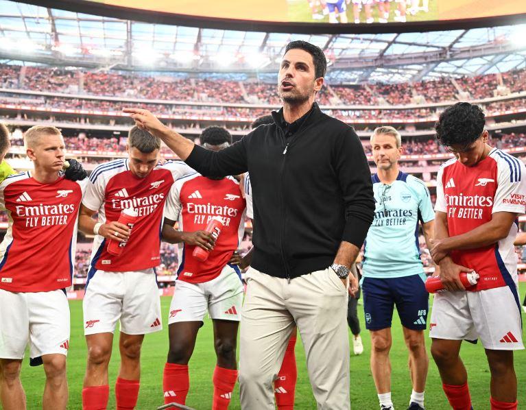 Mikel Arteta: 'Chúng tôi đã thề cùng Arsenal vô địch Premier League' 514303